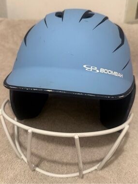 Boombah Women's Light Blue Batting Helmet